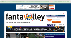 Desktop Screenshot of fantavolley.it